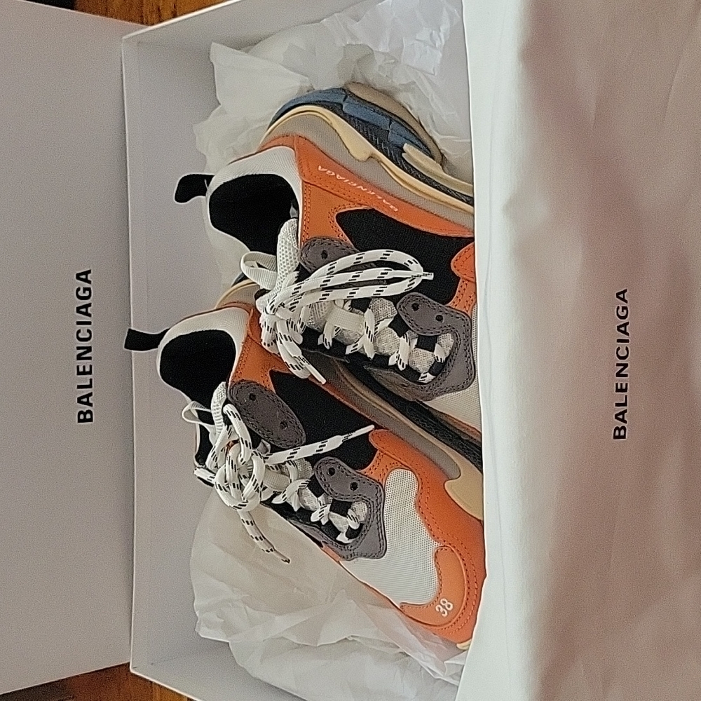 Balenciaga triple s sneakers, size 38